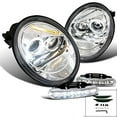 thumbnail image 1 of Volkswagen Beetle Halo Projector Headlights+Led Driving Fog Lamps, 1 of 2
