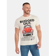 Volkswagen Bug Men's & Big Men's Graphic Tee with Short Sleeves, Sizes S-3XL