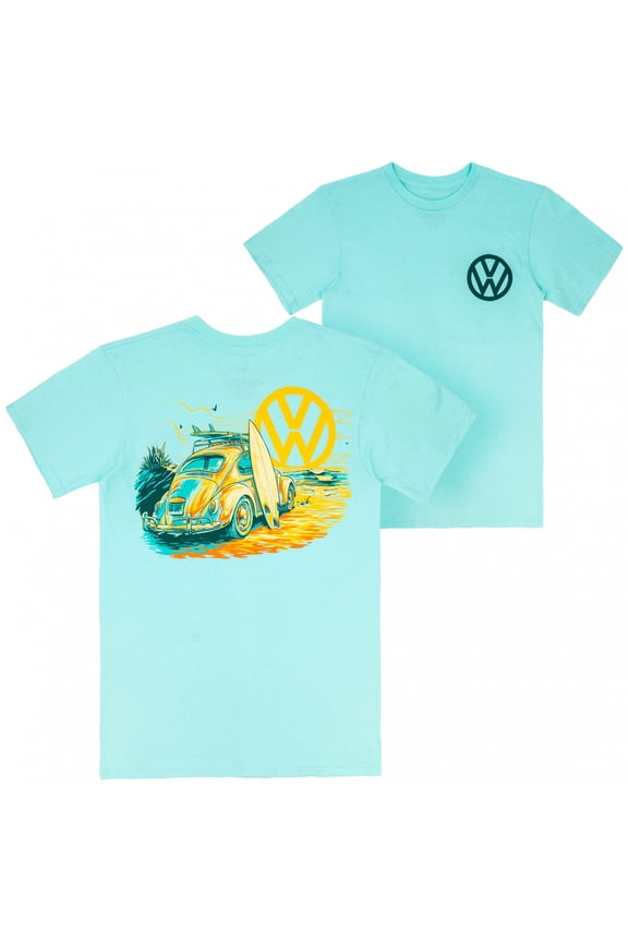 Bug at Sunset Front and Back Print T-Shirt-Large