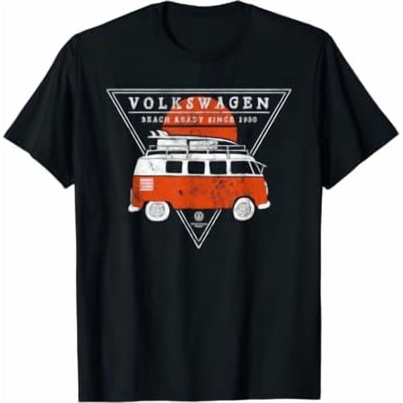 Volkswagen Camper Van Beach Ready Since 1950 T-Shirt, Unisex T-Shirt