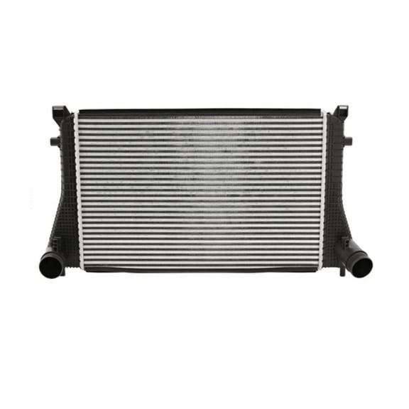 For Volkswagen Golf Alltrack/Sportwagen 2018 2019 Intercooler | Aluminum | Natural | 2.0L/L4 Turbo | 2.40 In. Inlet Size | Replacement For VW3012114 | 5QM145803A