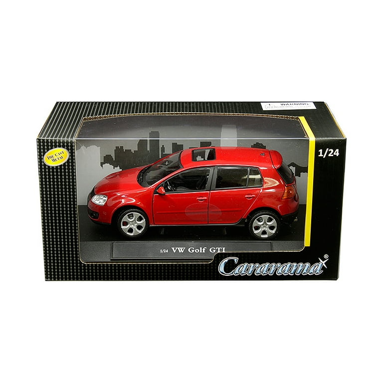 Volkswagen Golf GTI with Sunroof Red 1/24 Diecast Model Car by