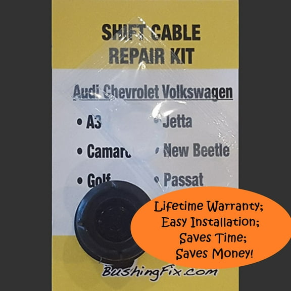 Volkswagen Golf Plus Shift Cable Bushing Repair Kit with Replacement Bushing