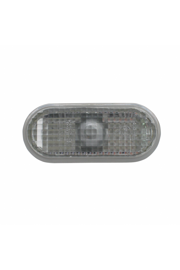 For Volkswagen Golf Turn Signal/Side Marker Light 1999-2001 Driver OR Passenger Side | Single Piece | DOT | W/Bulbs | VW2570101 - Replaces 1J5 949 117 A ;lens & housing; fender mounted; Type 4; white