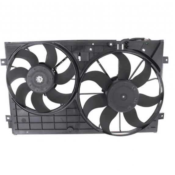 For Volkswagen Jetta A/C Radiator Fan Assembly 2005 06 07 08 09 2010 | 2.5L Gen5 Gas Sedan VW3120100 | 1K0959455DH, 1K0959455DT, 1K0959455ET, 1K0959455FJ