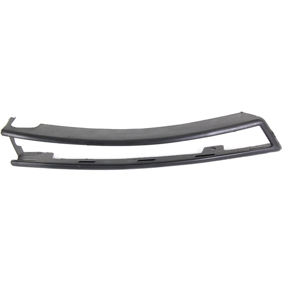 For Volkswagen Passat 2006 2007 2008 2009 2010 Bumper Molding Driver Side | Front | Outer | Fits in Fog Hole | Made Of Plastic | Smooth Black | Replacement For VW1058101 | 3C0807717CGRU, 615343437323