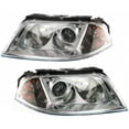 thumbnail image 1 of For Volkswagen Passat Headlight Assembly 2001 02 03 04 2005 Pair Driver and Passenger Side W/InnerDOT Certified | VW2502118 | VW2503118 | 3B0 941 015 AQ, 1 of 4