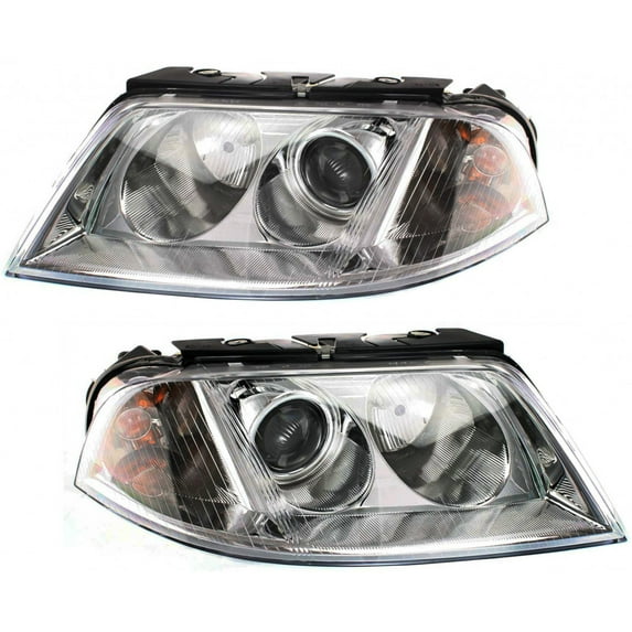 For Volkswagen Passat Headlight Assembly 2001 02 03 04 2005 Pair Driver and Passenger Side W/InnerDOT Certified | VW2502118 | VW2503118 | 3B0 941 015 AQ