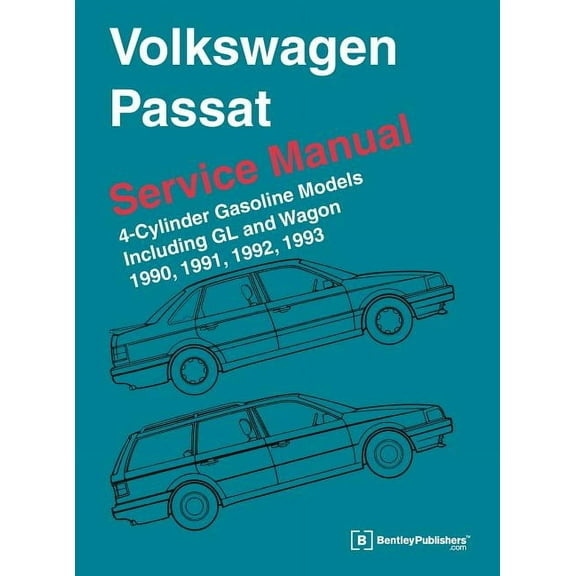Volkswagen Passat Service Manual: 1990-1993 (Hardcover)