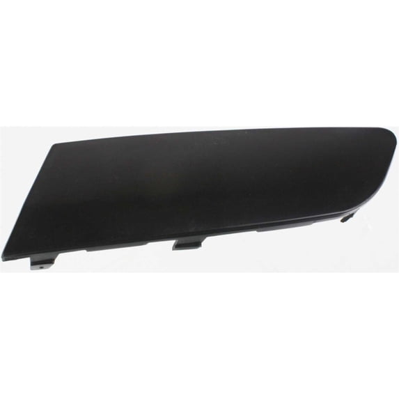 For Volkswagen Rabbit/GTI 2006 2007 2008 2009 Bumper Cover Molding Driver Side | Front | Black | With Headlight Washer | Replacement For VW1046104 | 1K0807717EGRU
