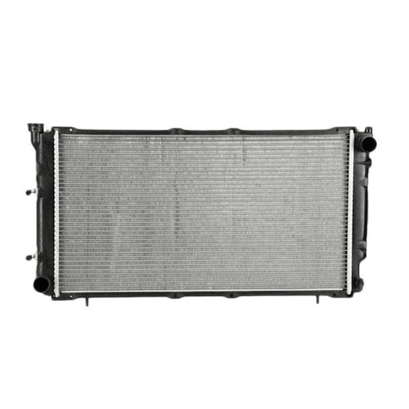 For Volkswagen Routan 2009 10 11 12 13 2014 Radiator | V6 | With Air Conditioning | Automatic Transmission | Can Use RAD13062 | Made Of Plastic And Aluminum | Replacement For 4677751AA, 4677755AA