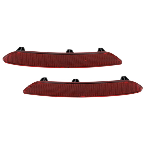 For Volkswagen Taos 2022 2023 Bumper Reflector Driver and Passenger Side | Pair | Rear | Replacement For VW1184116, VW1185116 | 2GJ-945-105, 2GJ-945-106