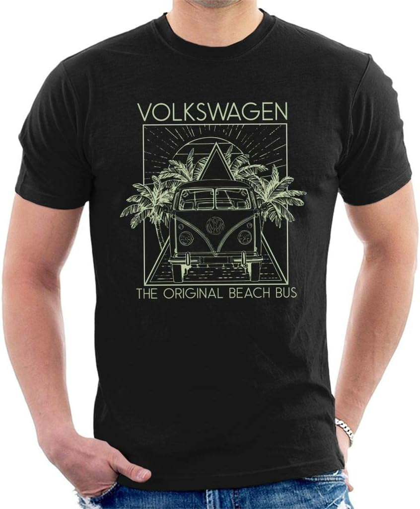 Volkswagen The Original Beach Bus Men's TShirt