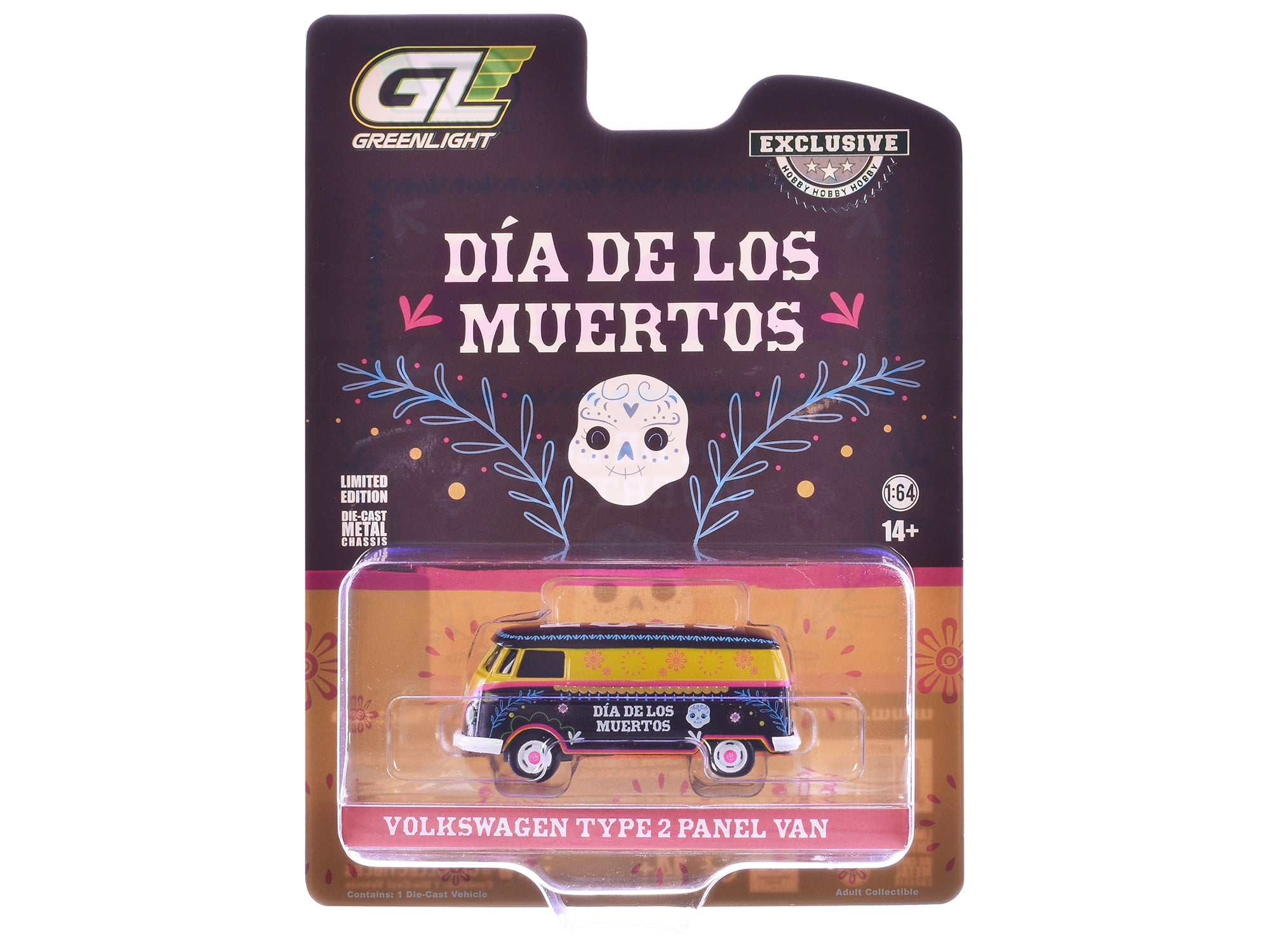 Greenlight 30525 Volkswagen Type 2 Panel Van Dia De Los