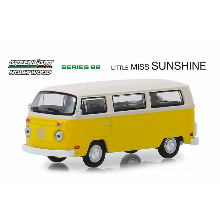 Volkswagen -VW T2 Type 2 1967 Bus - Flower - Red - 1/38