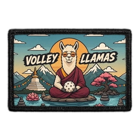 Volley Llamas - Removable Patch