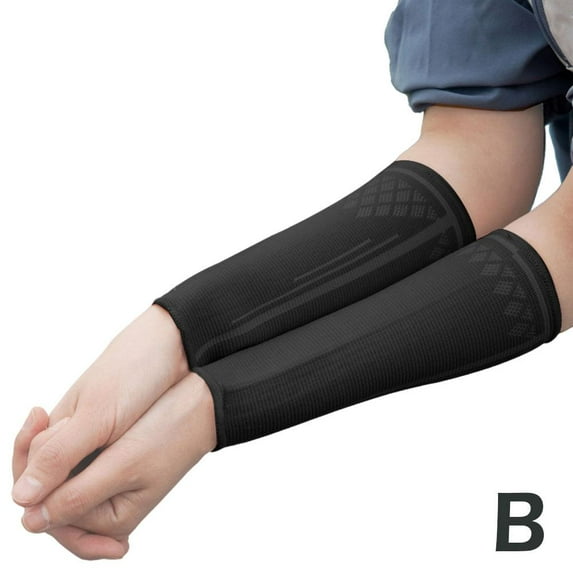 Volleyball Arm Guard Sleeves Sports Wristbands Protector Compression: W6C5