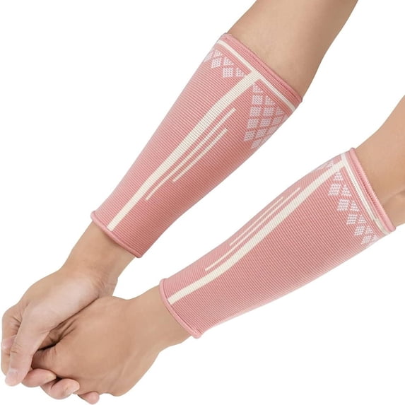 Volleyball Arm Sleeves 8 Inch Compression Forearm Sleeves for Kids & Youth Women Protect Arms from Sting 1 Pair