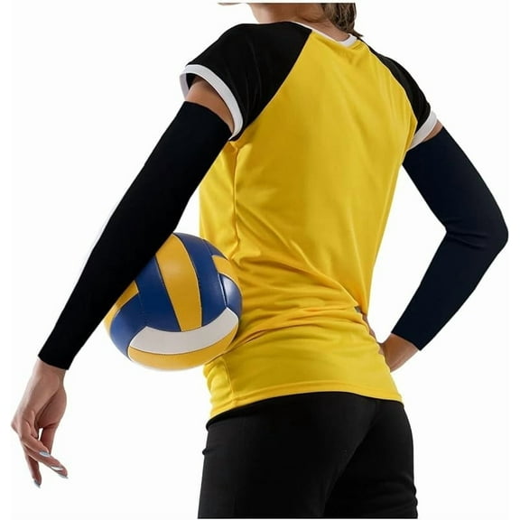 Volleyball Arm Sleeves Kids 5XS-2XL - Breathable Arm Sleeve Youth Men Women for Football Baseball Compression