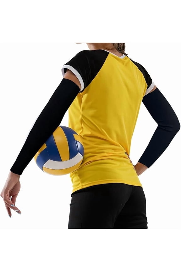 Volleyball Arm Sleeves Kids 5XS-2XL - Breathable Arm Sleeve Youth Men Women for Football Baseball Compression