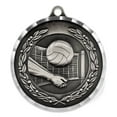 thumbnail image 1 of PinMart Volleyball Award Sports Bulk Medal - Silver, New, Olympic Sports, 1 of 2