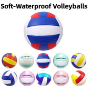 Volleyball Ball Official Size 5 - Soft Elastic Training Volleyball for Indoor Outdoor Court Sand & Backyard, JASKFLY