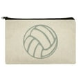 thumbnail image 1 of Volleyball Ball Pencil Pen Organizer Zipper Pouch Case, 1 of 4