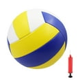 thumbnail image 1 of Volleyball Beach Volleyball No. 5 Ball Soft Official Size 5 Lightweight Practice Ball Indoor Outdoor Use Beginner with pump, 1 of 11