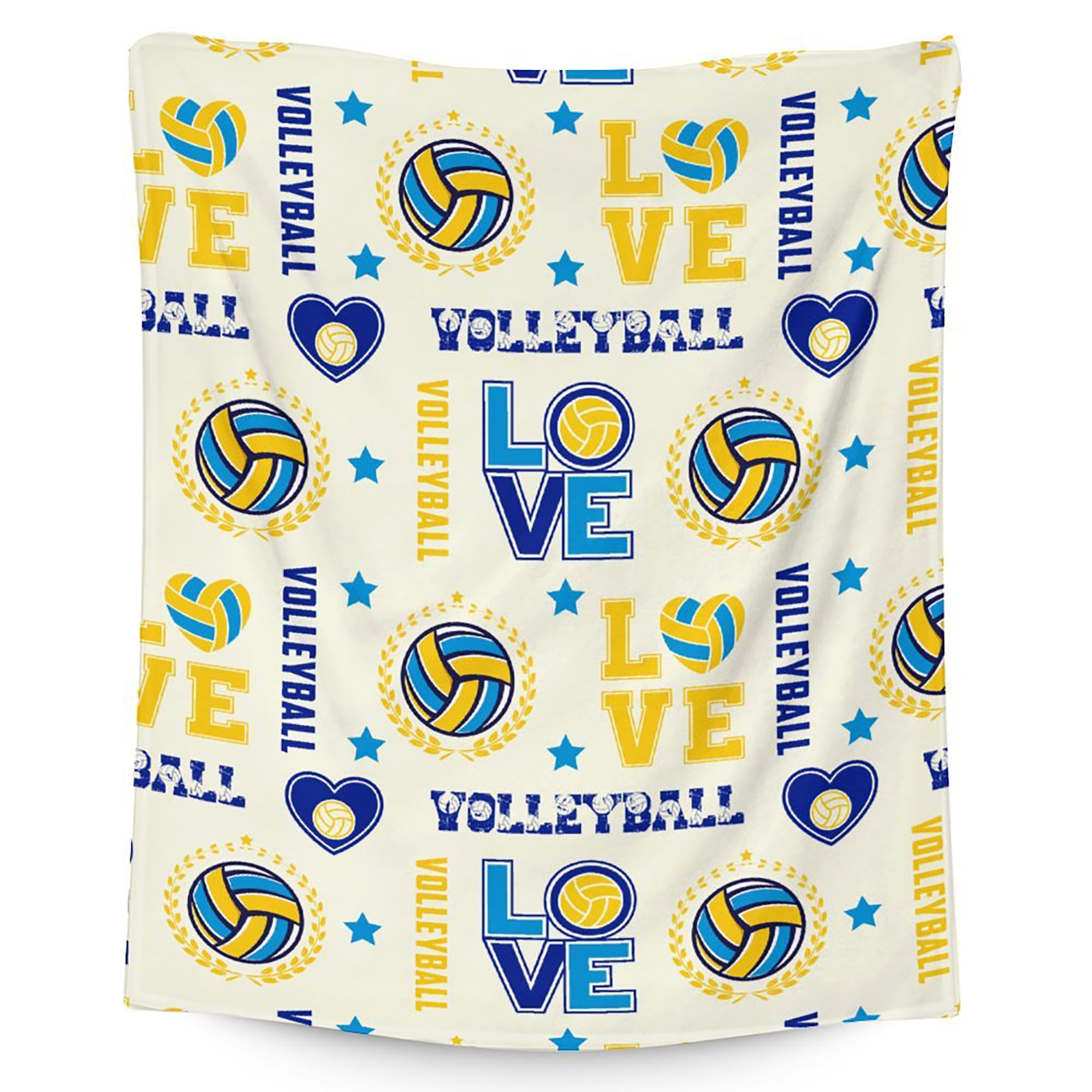 Volleyball Blanket Gifts 30x40 Inches Lap Size Soft Cozy Plush Throws