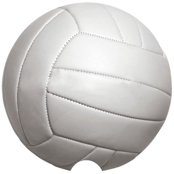 Volleyball Car Coaster, Absorbent Stoneware Car Cup Holder Coaster, Set of 2