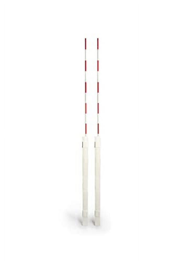 Volleyball Collapsable Net Antennae 2 Red & White Volleyball Antennae Volleyball Referee