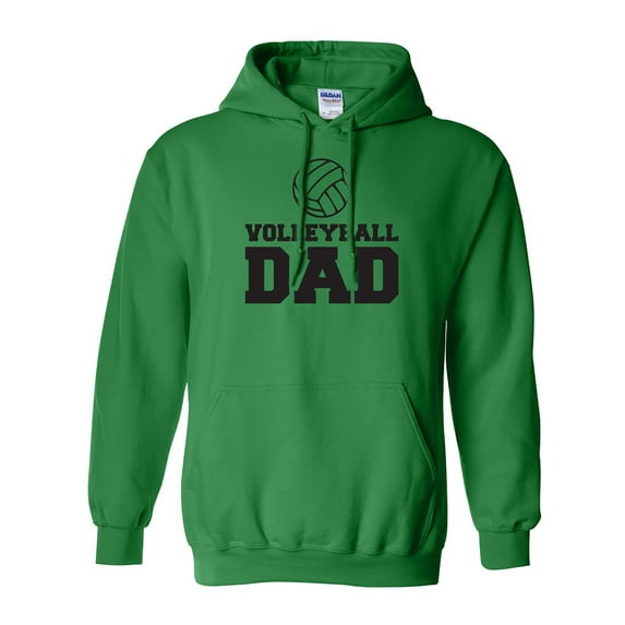 Volleyball Dad Adult Hooded Sweatshirt