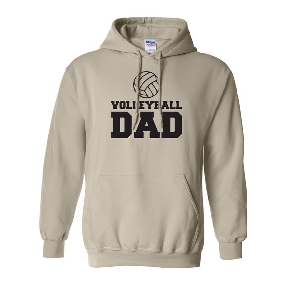 Volleyball Dad Adult Hooded Sweatshirt