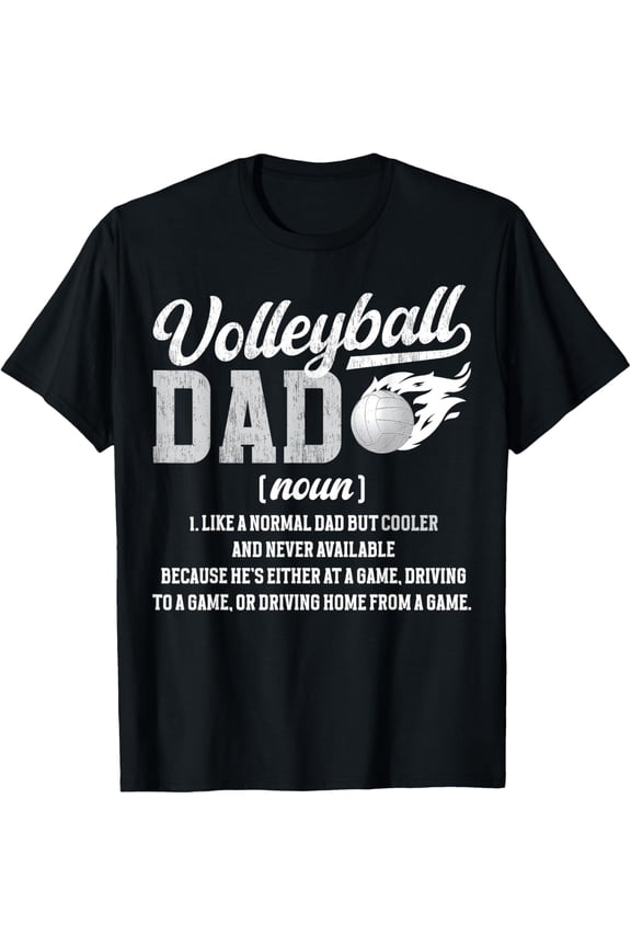 Volleyball Dad Definition Dad Of A Volleyball Player Father T-Shirt Unisex S-5XL Hot Trending Shirt, Vintage Birthday Gift