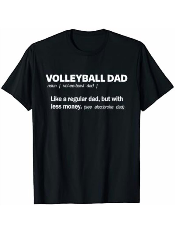 Volleyball Dad for Men Funny Definition Father of Players T-Shirt