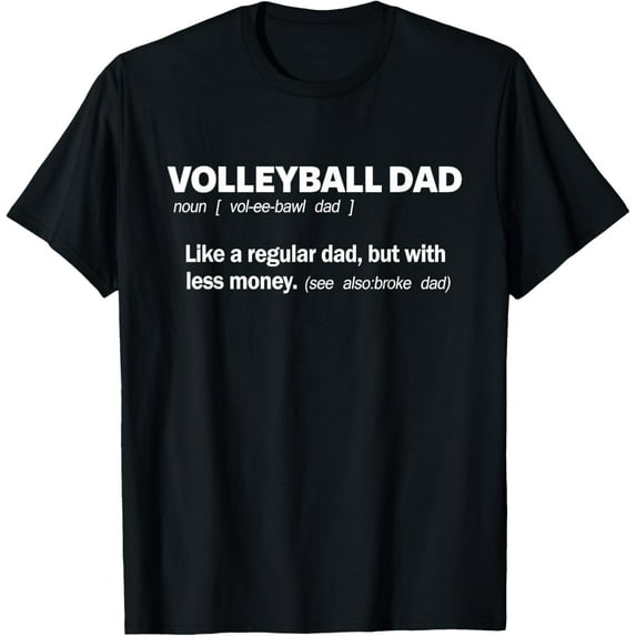Volleyball Dad for Men Funny Definition Father of Players T-Shirt