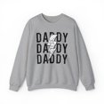 thumbnail image 1 of Volleyball Daddy Dad Fathers Day Sweatshirt, Gifts, Crewneck, 1 of 7