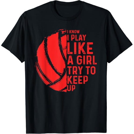 Volleyball Design Girls Women Sports Lovers T-Shirt Unisex Full Size S-5XL