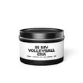thumbnail image 1 of Volleyball Era Tin Candle Gifts Home Office Decor Vanilla Coffee Scented, 1 of 5