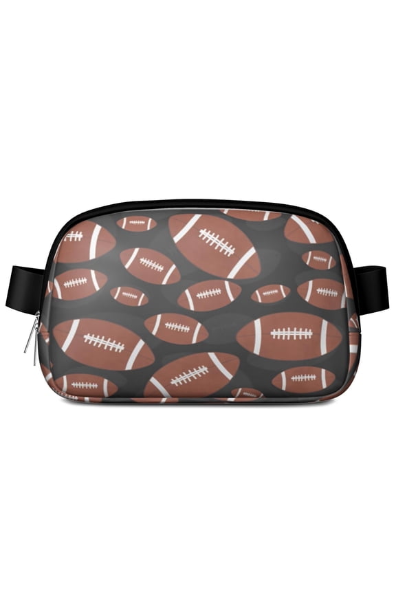 Volleyball Fanny Pack – Sports Print Waist Bag for Boys – Waterproof Belt Bag for Training, Game Day & Athlete Gifts