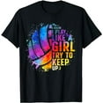 thumbnail image 1 of Volleyball For Teen Girls Women College Volleyball Lovers T-Shirt, 1 of 5