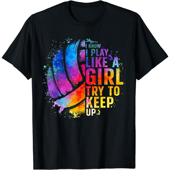 Volleyball For Teen Girls Women College Volleyball Lovers T-Shirt