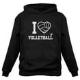 thumbnail image 1 of Volleyball Gifts Hoodies for Teen Girls Women I Love Sweatshirts Women Hoodie Medium Black, 1 of 5