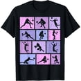 thumbnail image 1 of Volleyball Girl Men Women T-Shirt Black X-Large, 1 of 4