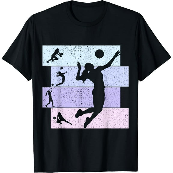 Volleyball Girl Women Kids T-Shirt