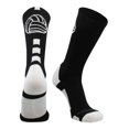 thumbnail image 1 of Volleyball Logo Crew Socks (Black/White, Small), 1 of 2