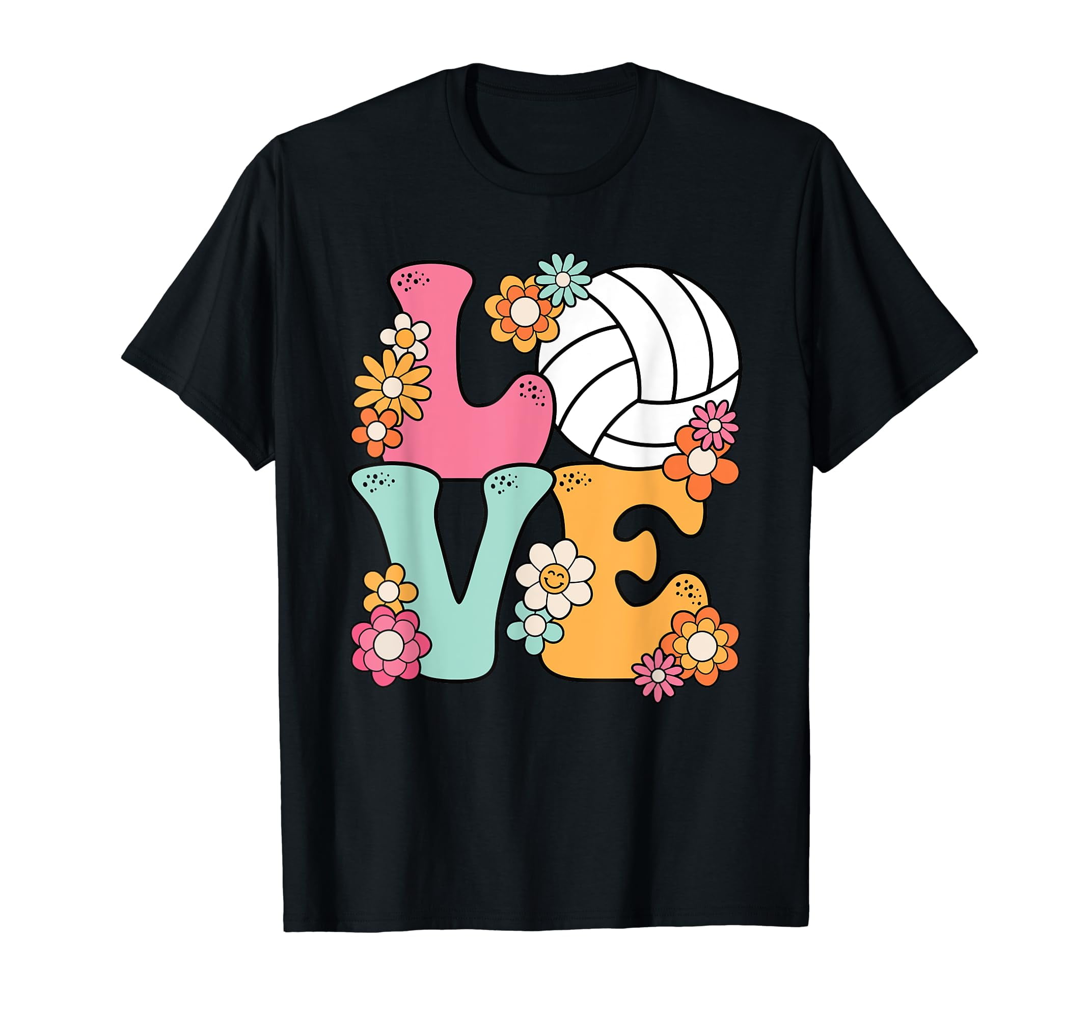 Volleyball Love Cute Volleyball Lover Women Teens Girls TShirt