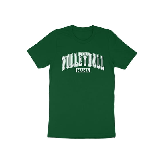 Volleyball Mama Mom Mother Sports Gift for Mothers Day Women T-Shirt Funny Volleyball Mama Birthday Holiday Presents Girls Tshirt