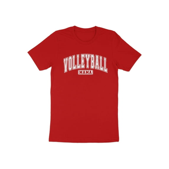 Volleyball Mama Mom Mother Sports Gift for Mothers Day Women T-Shirt Funny Volleyball Mama Birthday Holiday Presents Girls Tshirt