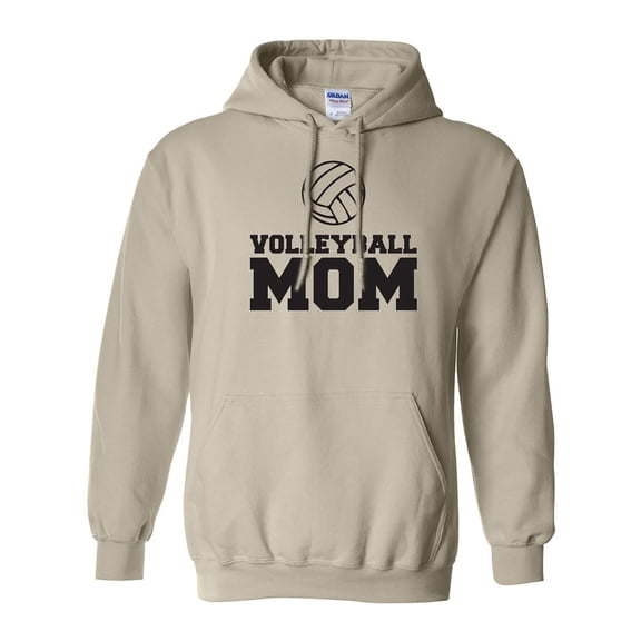 Volleyball Mom Adult Hooded Sweatshirt